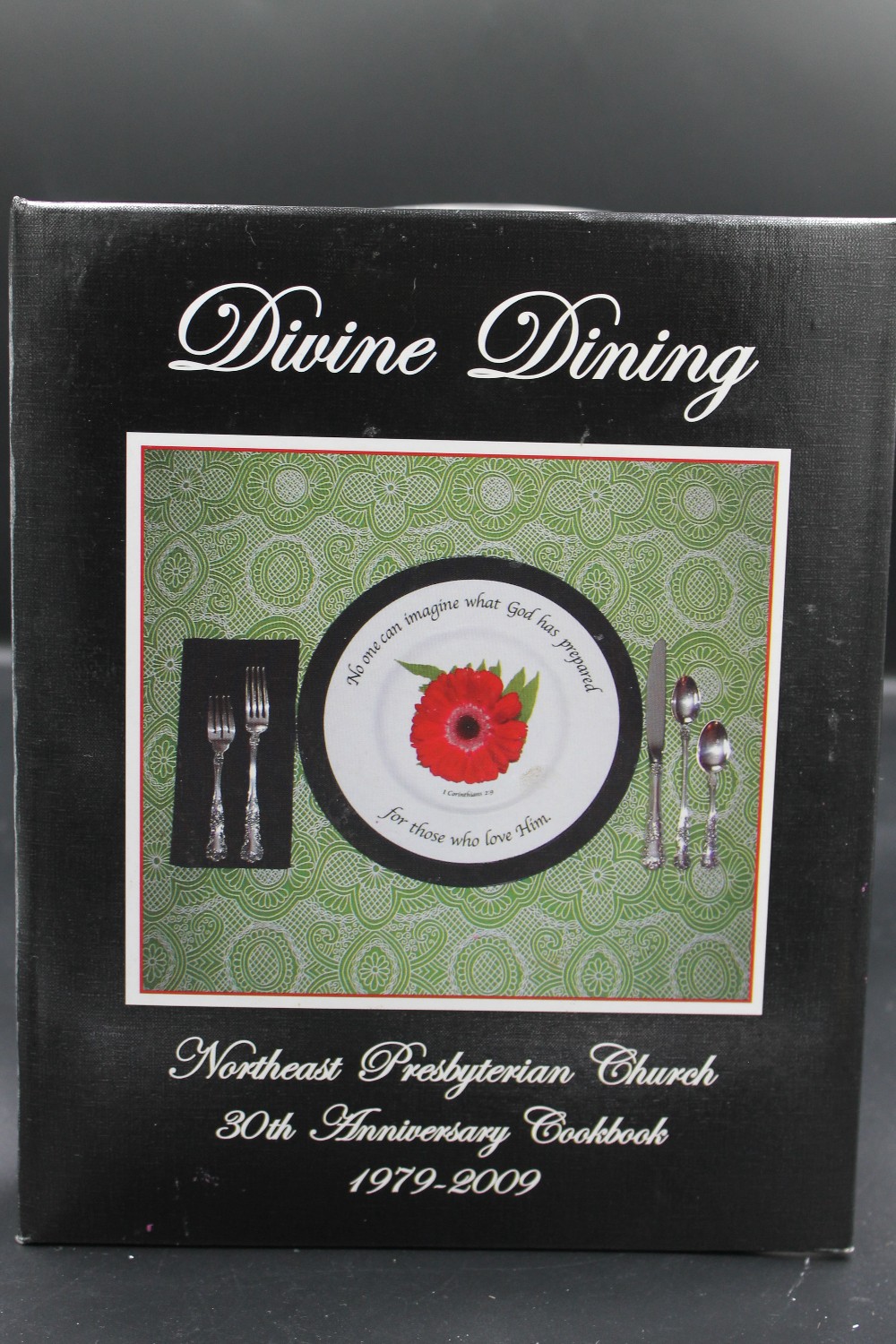 DIVINE DINING cookbook binder