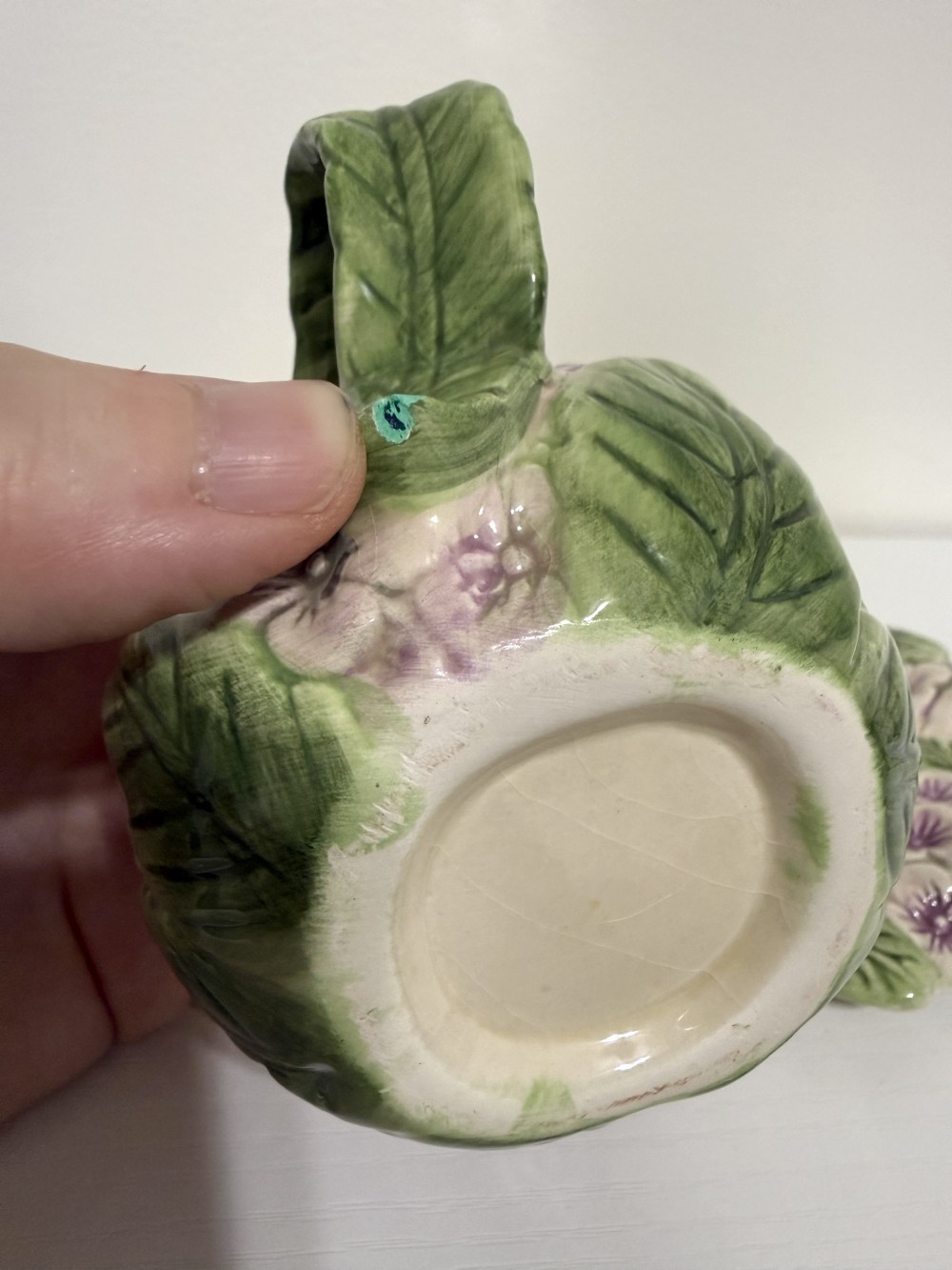 Hydrangea 3D cup and saucer