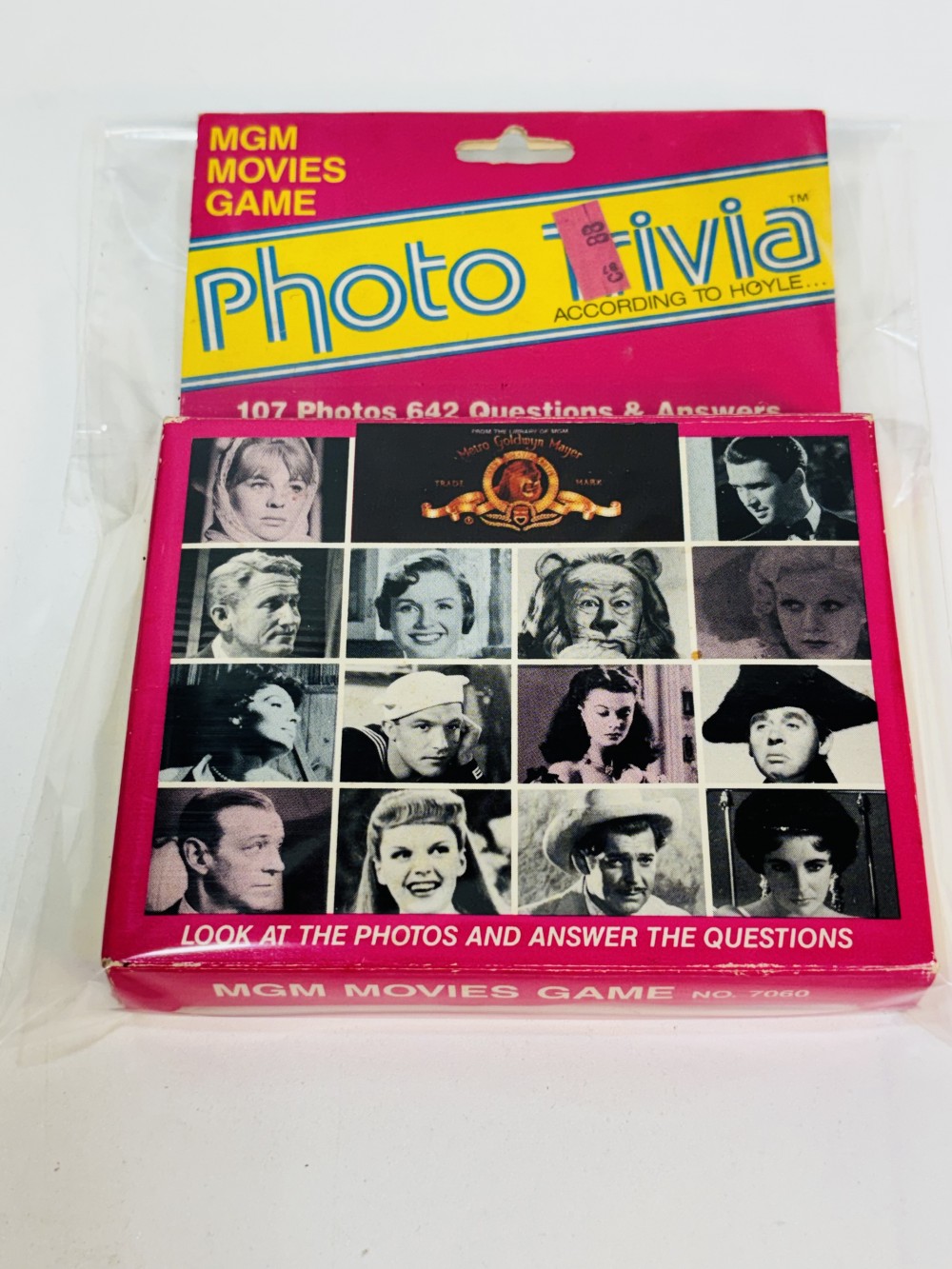 MGM Movies Game Photo Trivia card game