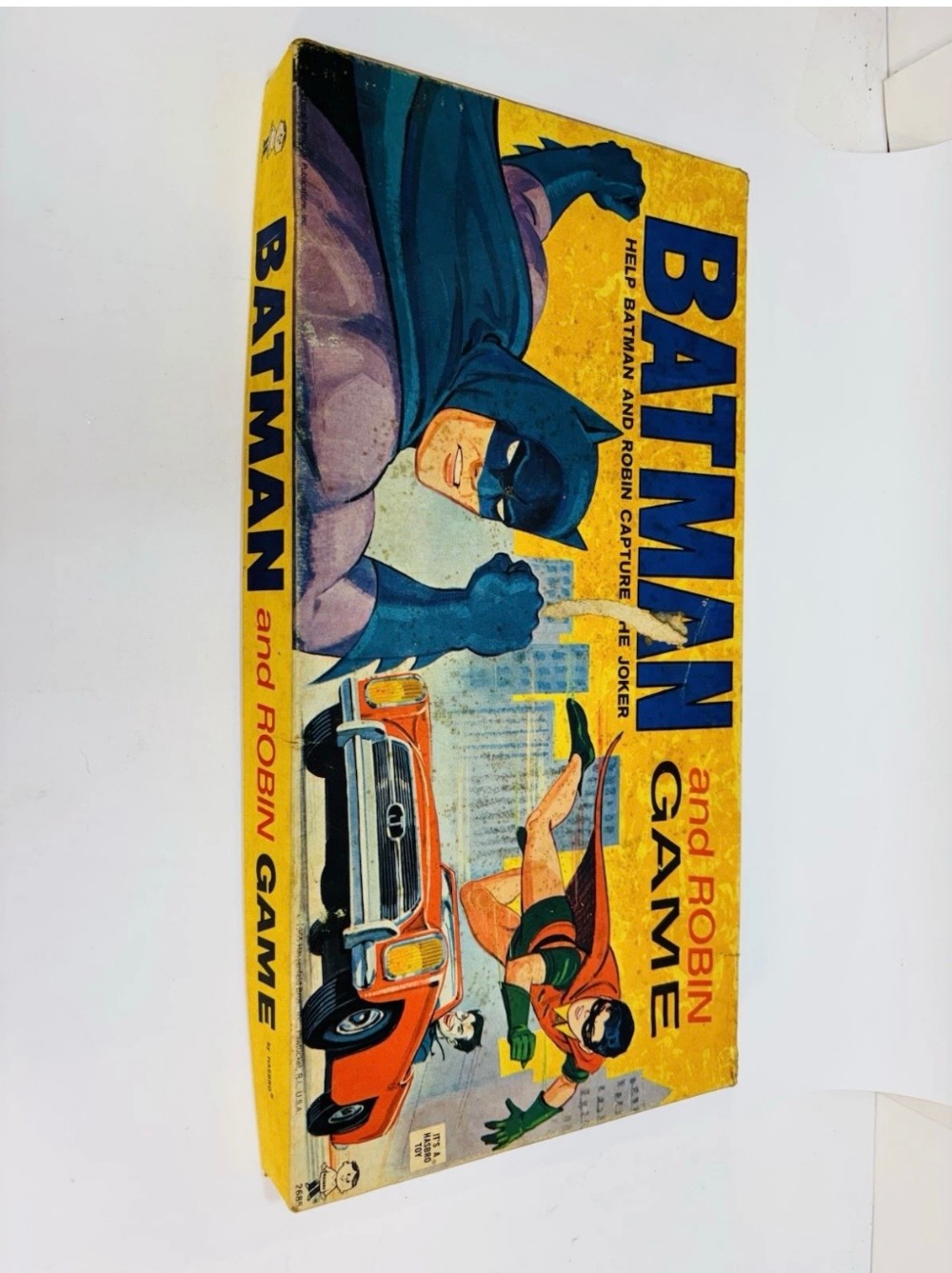 Board Game Hasbro Batman and Robin Capture the Joker No. 2685 Vintage 1965 DC Comics