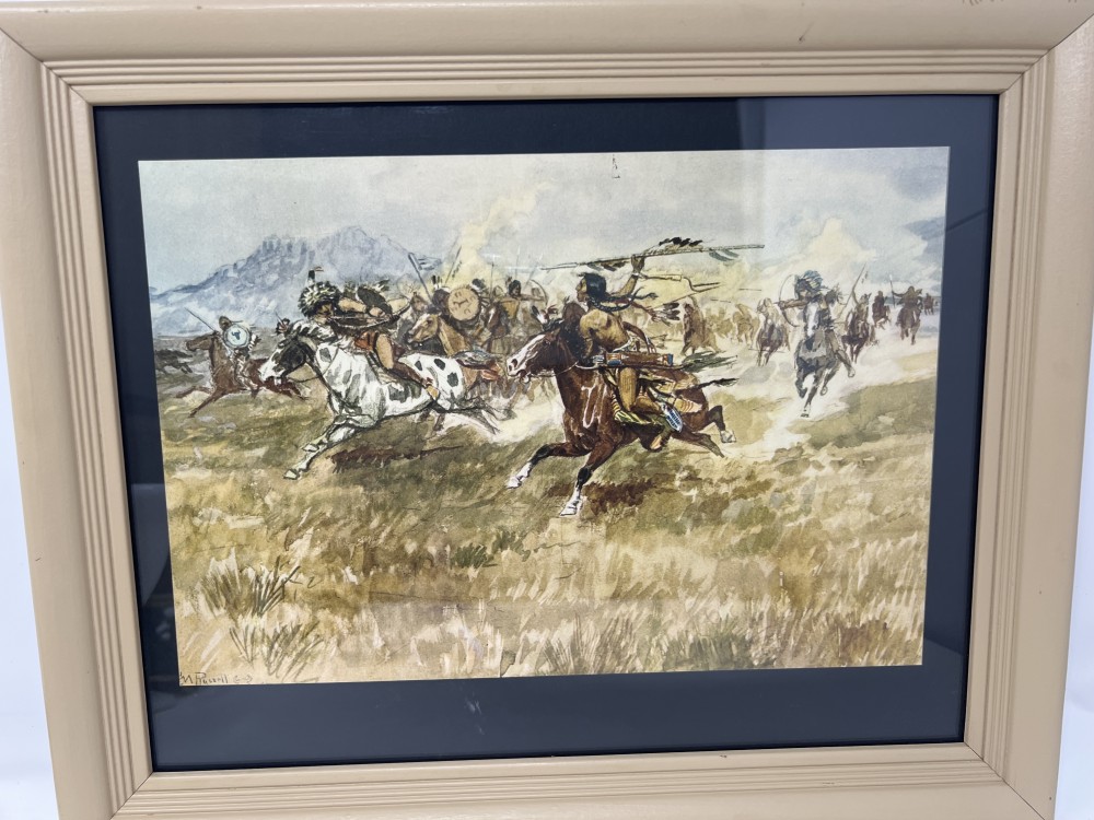 Charles Marion Russell Framed Print