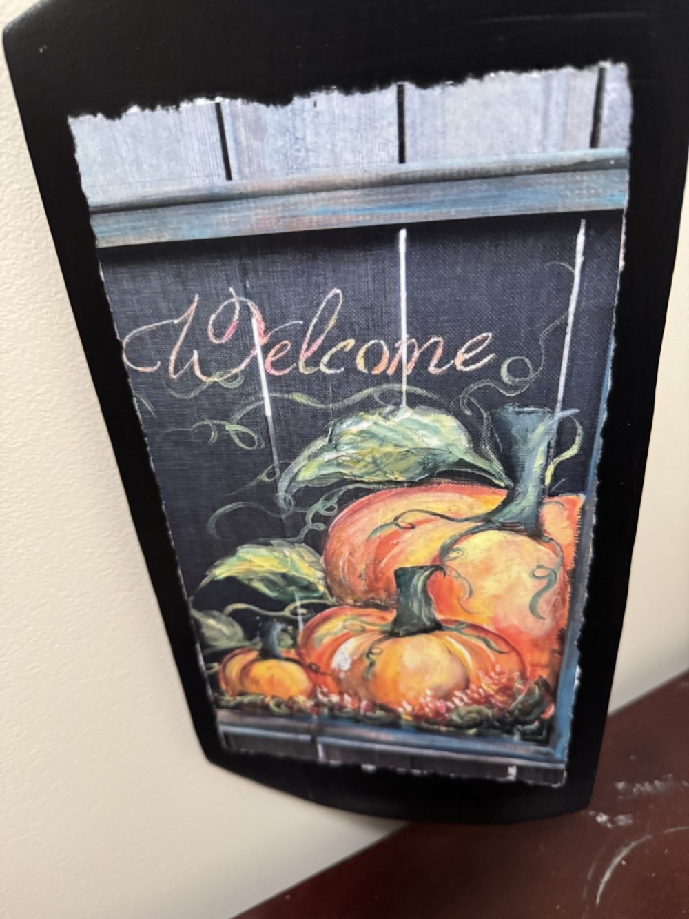 FALL WELCOME SIGN