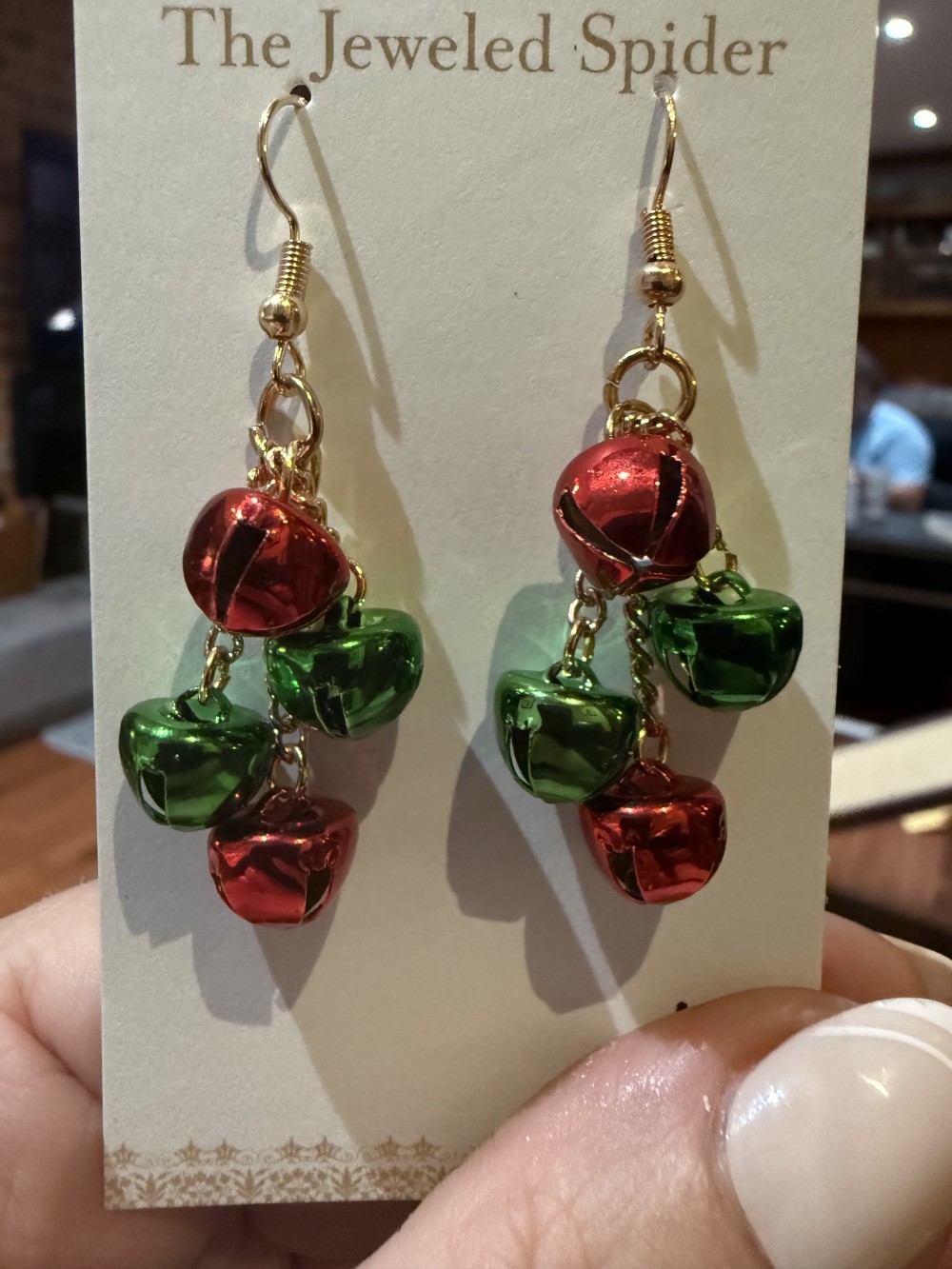 Earrings - Christmas Jingle Bells - Four