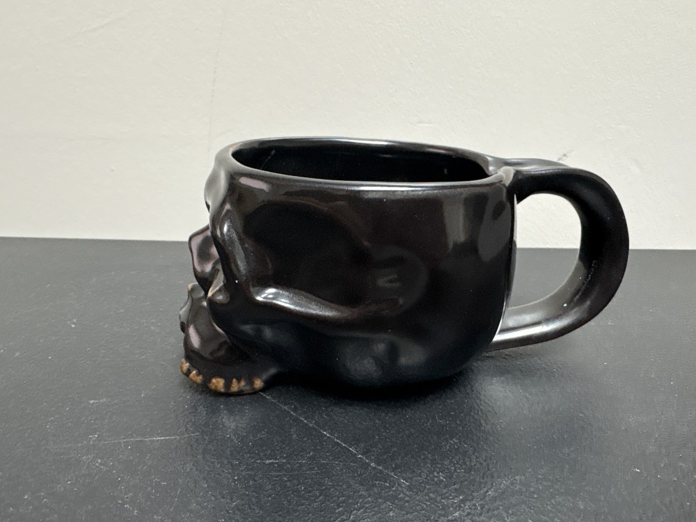 Williams Sonoma Skull Mug