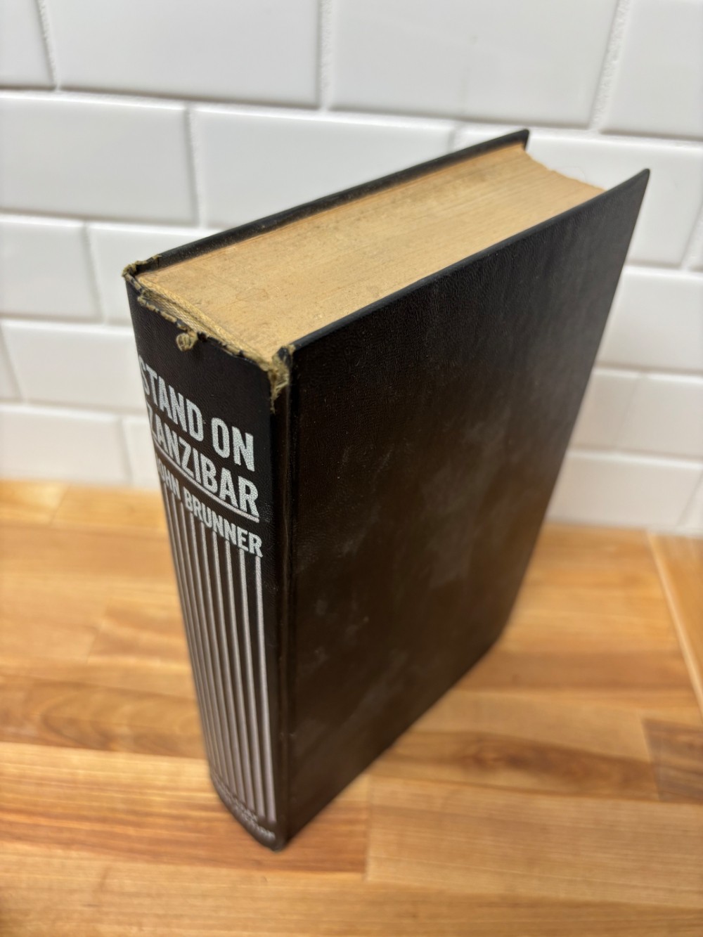 Book Stand on Zanzibar by John Brunner Hardcover 1968 Science Fiction Book Club Edition