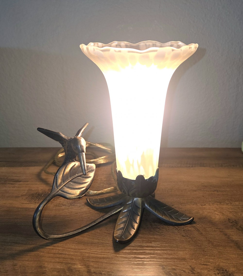VTG Andrea by Sadek Hummingbird  Tulip Lamp