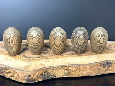 MCM Japan Cryptomeria Wood Owls