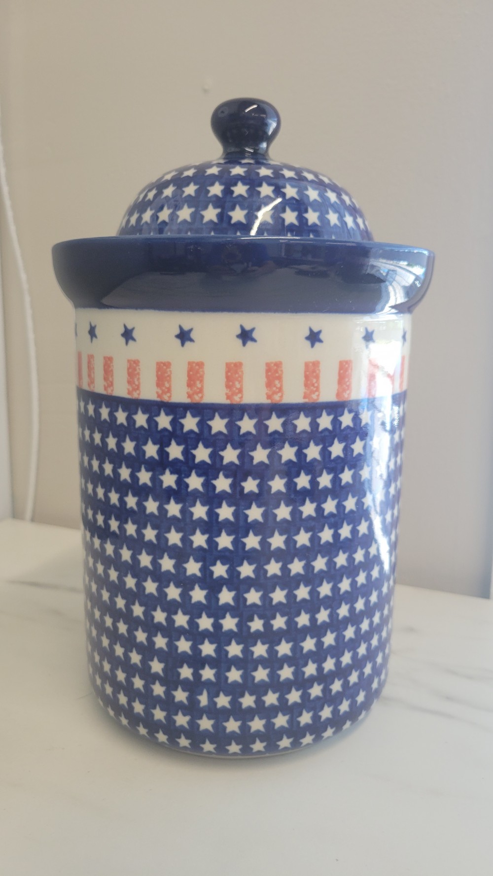 Americana Container Large with Lid