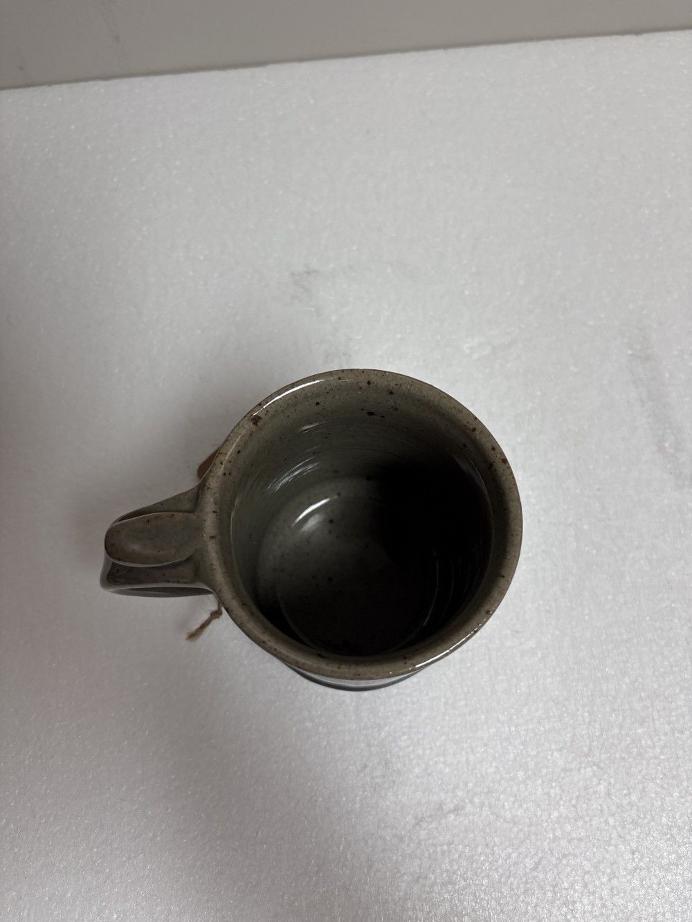 Signed Jewel Color Studio Pottery Mug