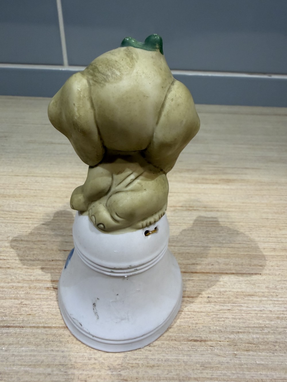 Vintage Ceramic Elephant Bell 4.75”