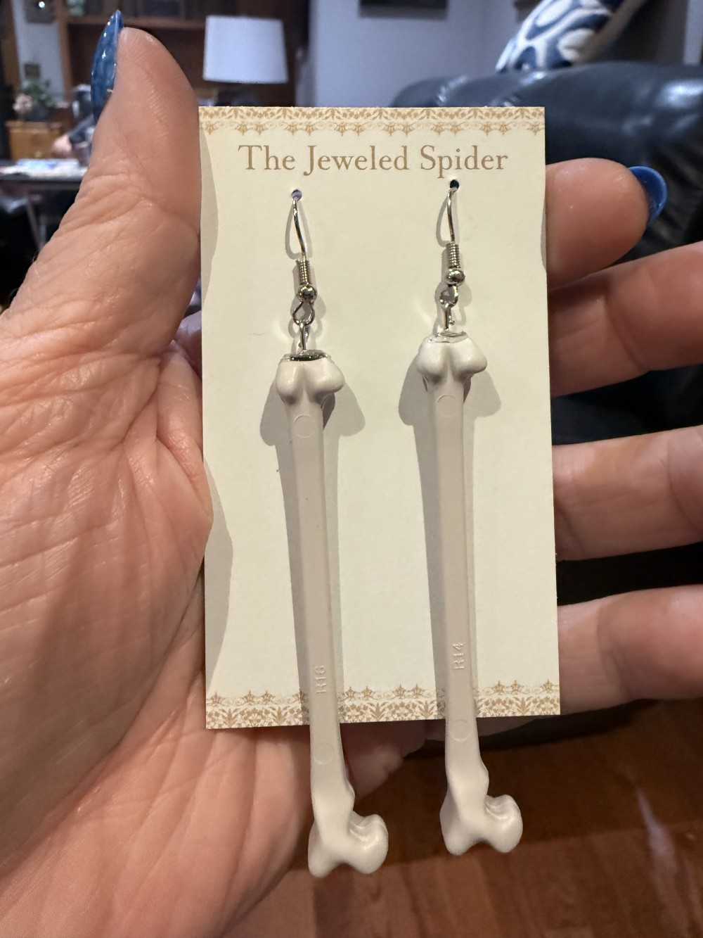 Earrings - Skeleton Bones