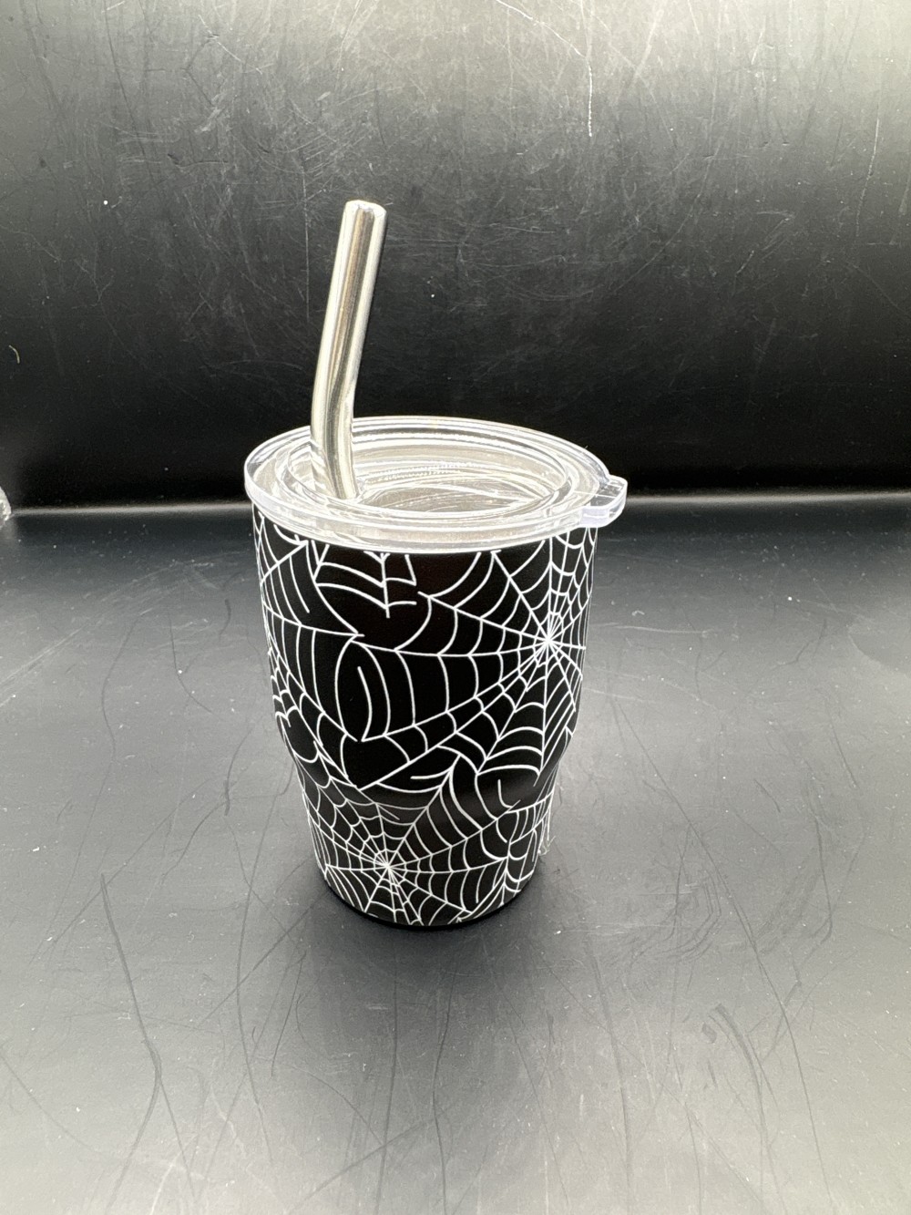 Mini Metal Cup for 18” Doll “ Spider Webs