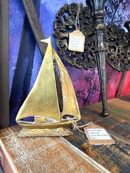 Brass Sailboat