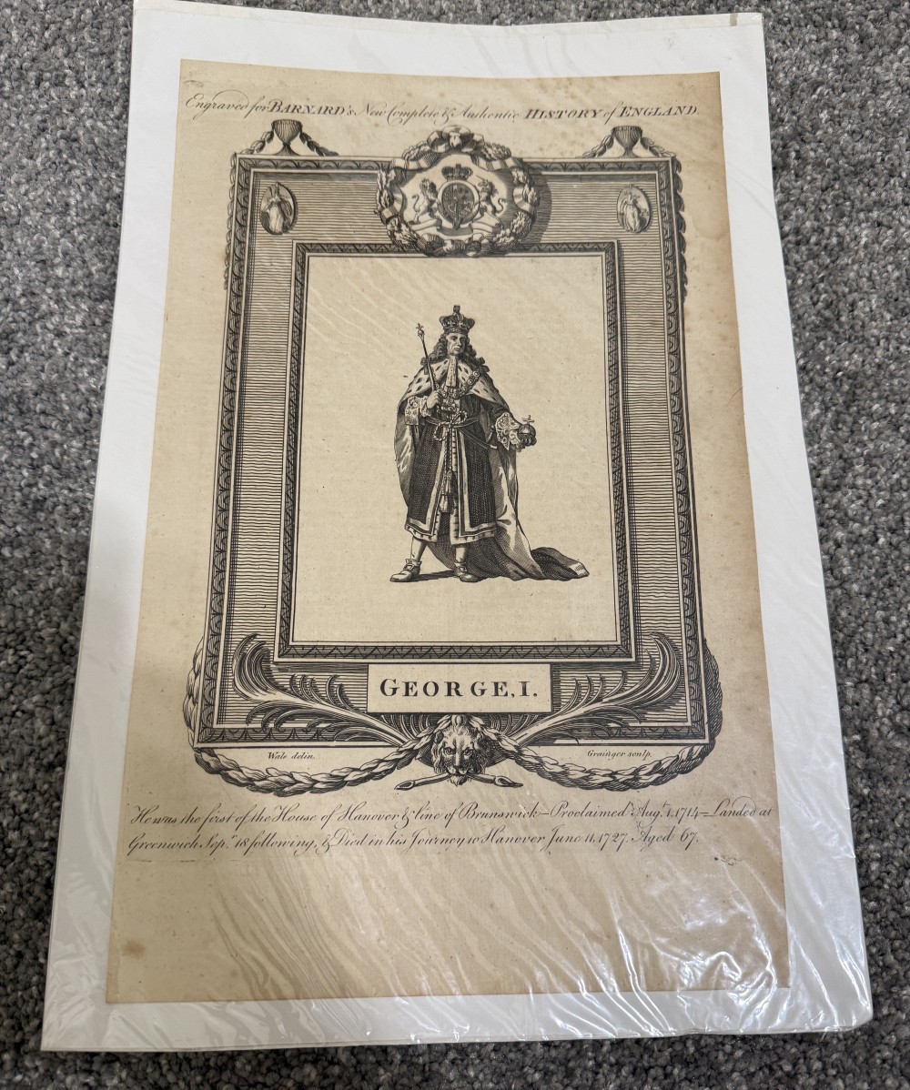 Antique George the I Print