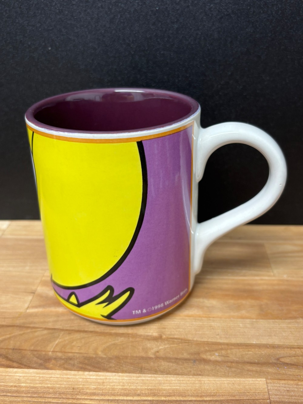 Vintage 1998 Looney Tunes Tweety Bird Coffee Mug Gibson Warner Bros