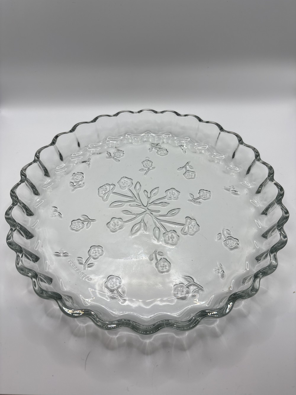 Anchor Hocking Clear Quiche/Pie Dish 