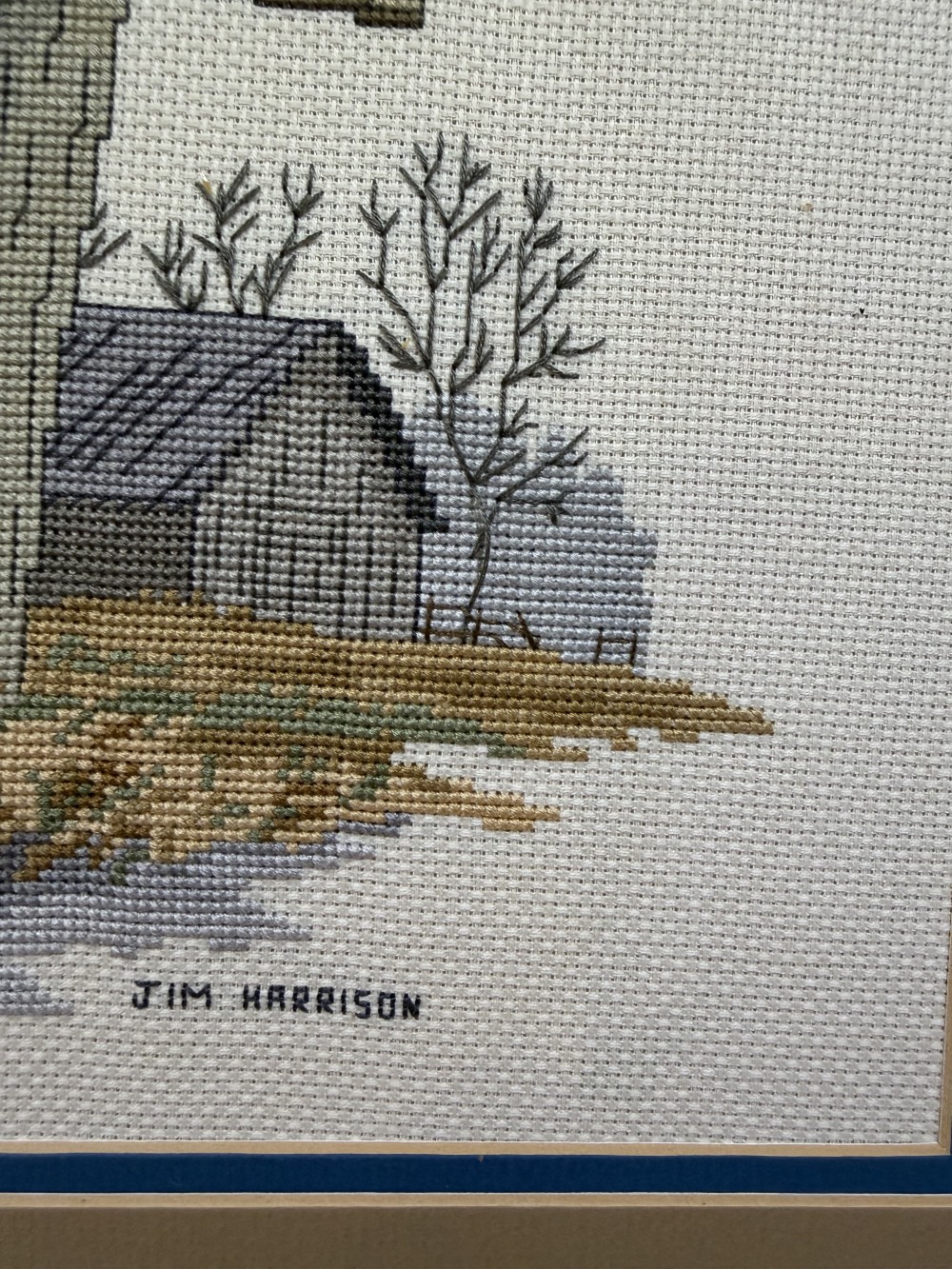 Jim Harrison 666 Cross Stitch (No Glass)