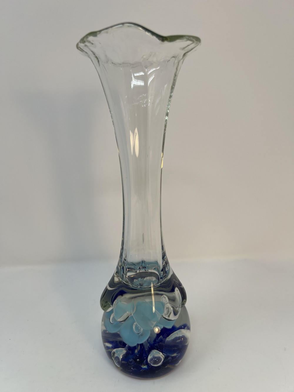 St. Clair Art Glass Paperweight Vase