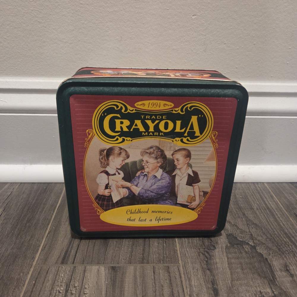 Vintage Crayola Tin