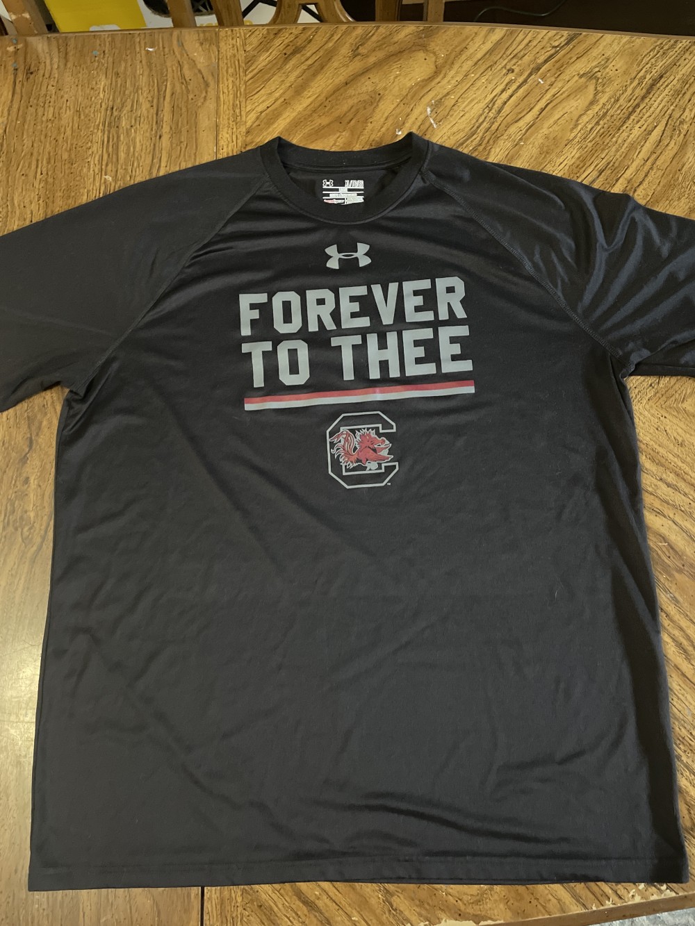 Gamecock T-shirt, extra large black