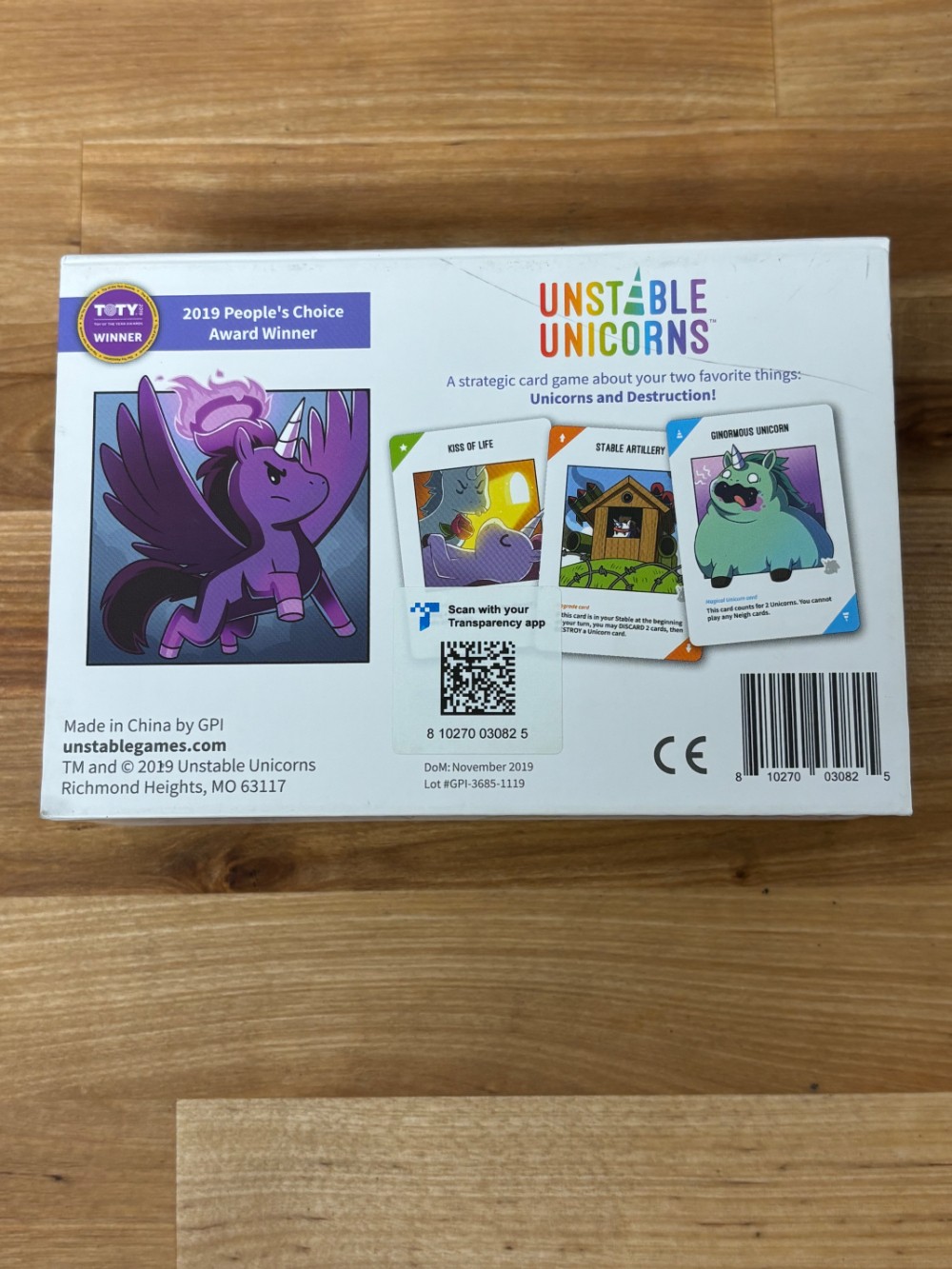 Unstable Unicorns 2nd Edition Strategy Card Game with Rule Book