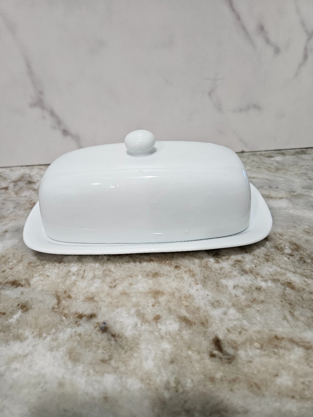 Gourmet Fitz and Floyd butter dish