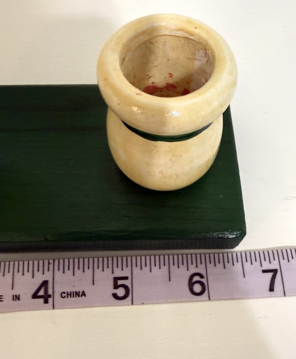 Wooden Goose Candle Holder