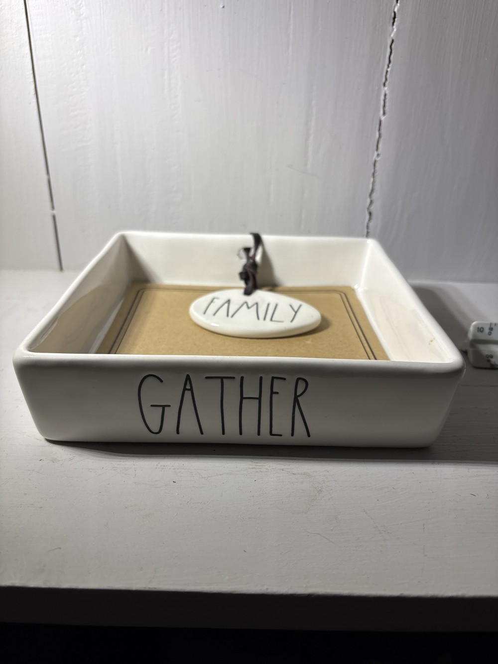 Rae Dunn “Gather & Family” Napkin Holder