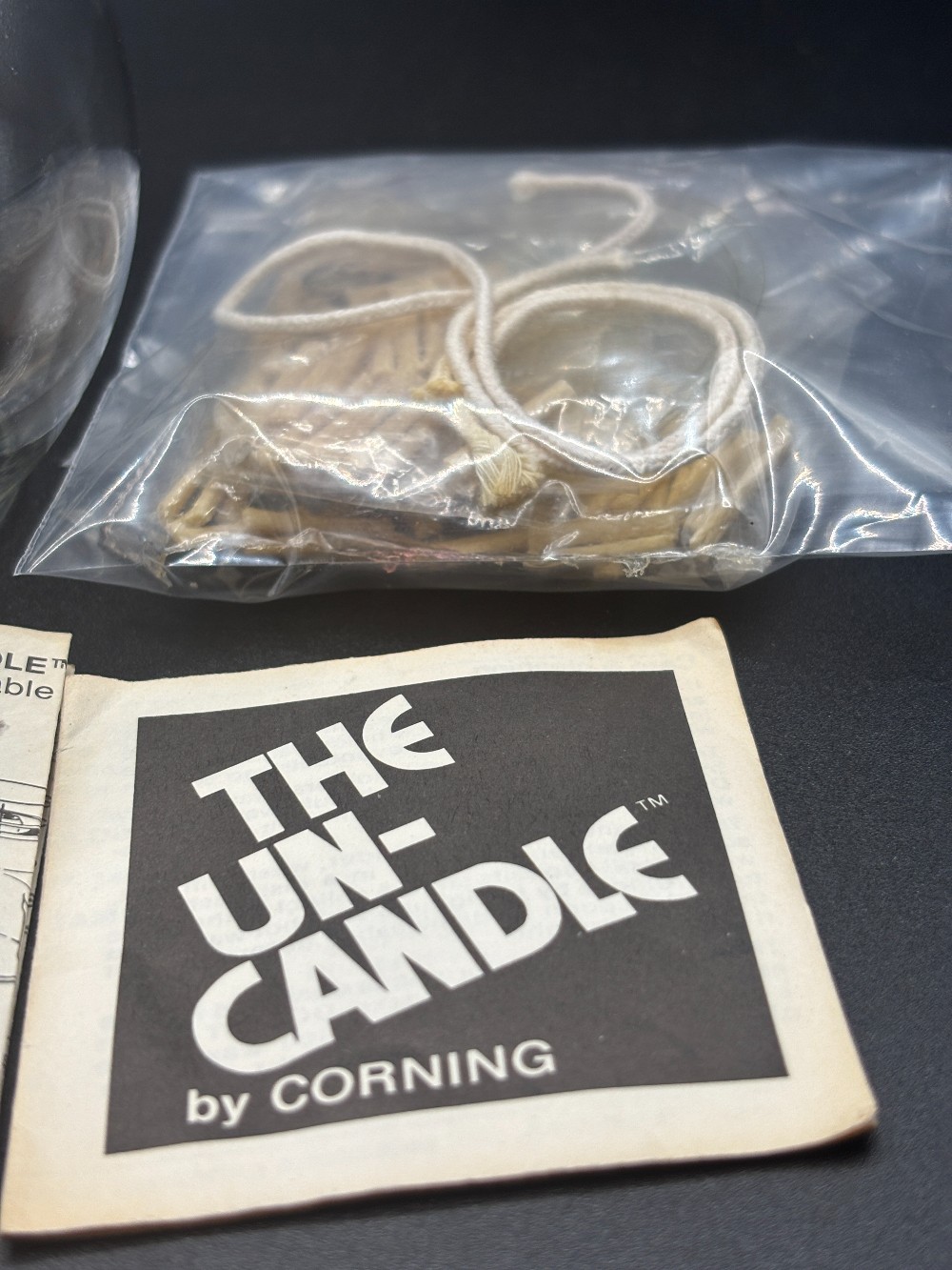 Candle The Un-Candle Apple by Corning Pyrex