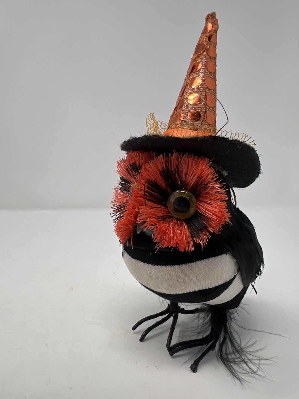 Orange Hat Owl; approx 6.5”