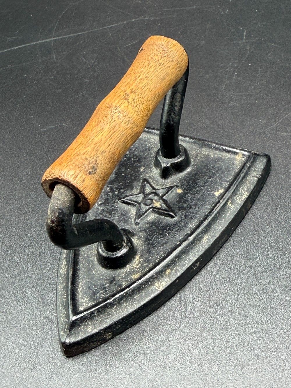 Antique Miniature Cast Iron Sad Iron – 3.5