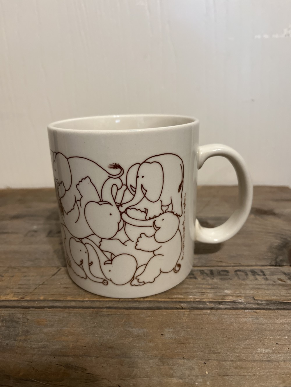 1979 Taylor & Ng Elephant mug-as is