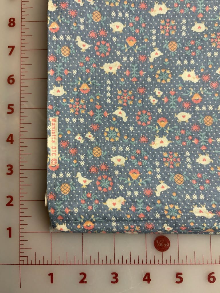 1980s Vintage Wamsutta OTC Cotton Fabric