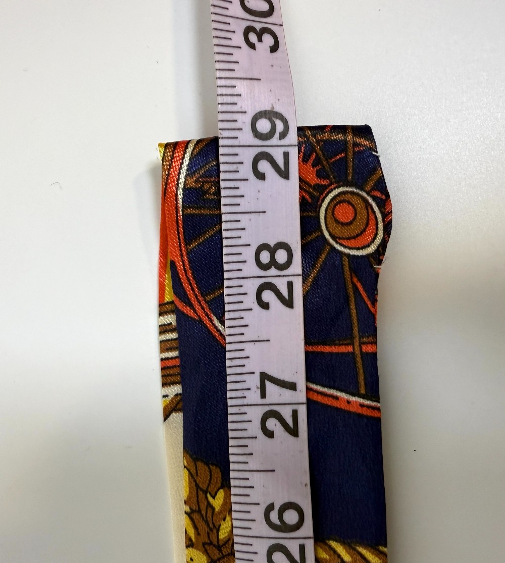 Silky Hair tie scarf belt