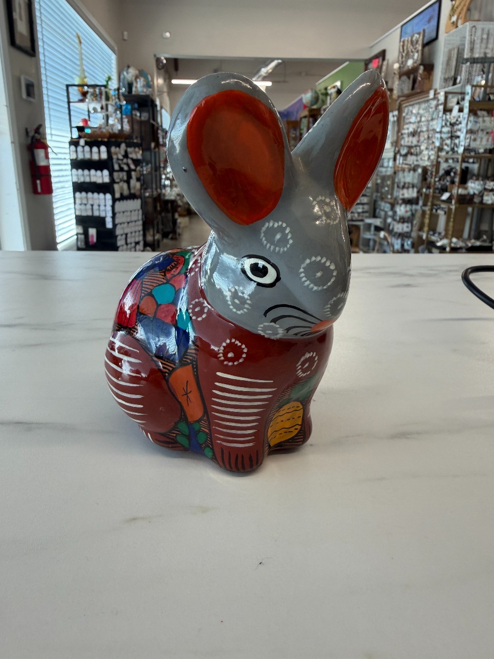 Talavera Pottery Bunny Bank