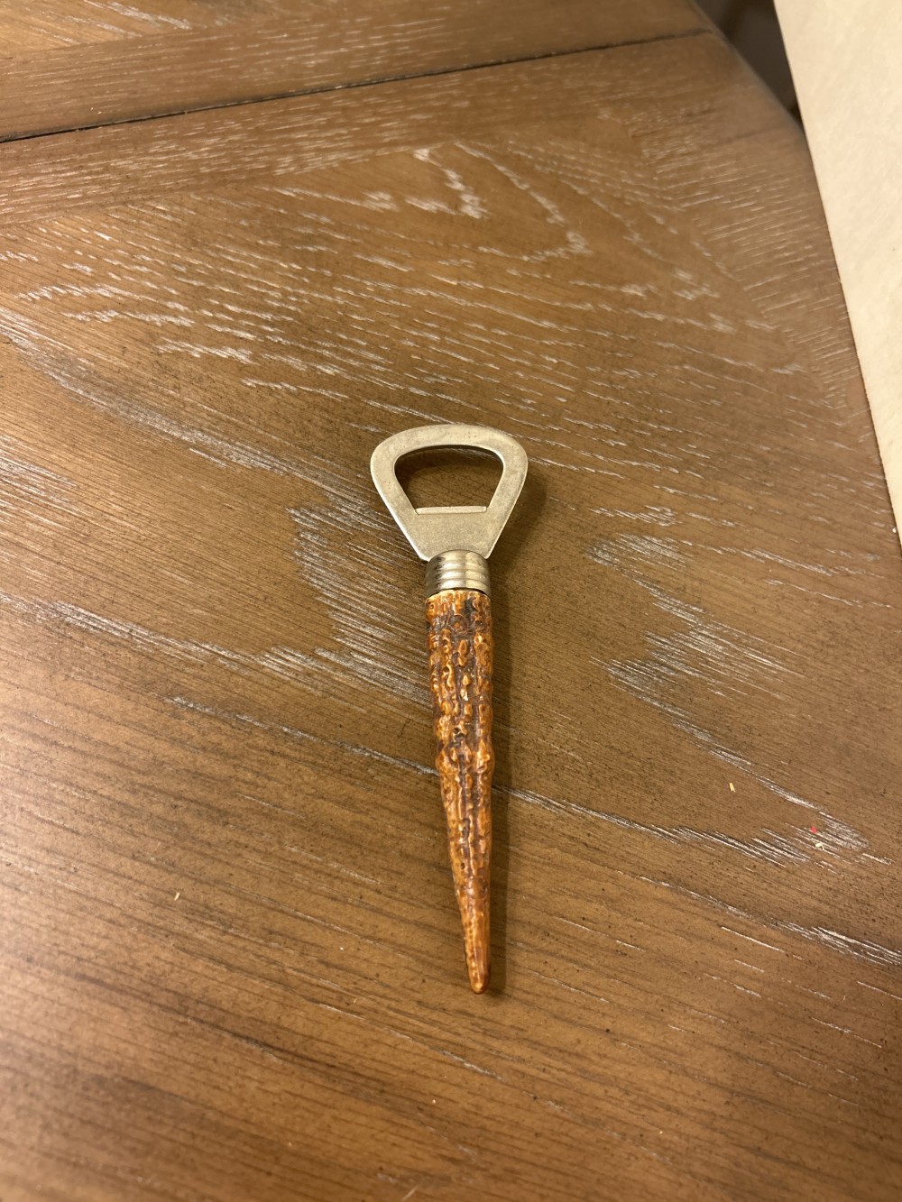 Vintage Antler Horn Bottle Opener