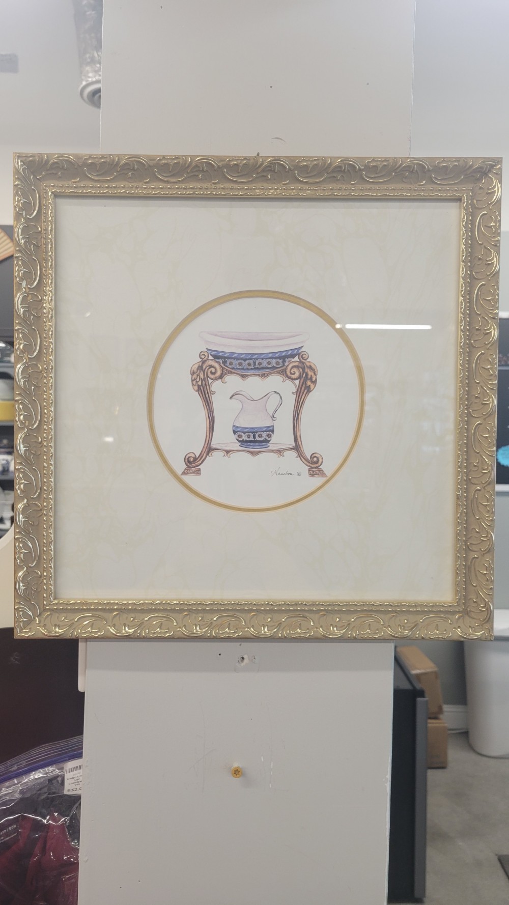 Victorian Washstand Print
