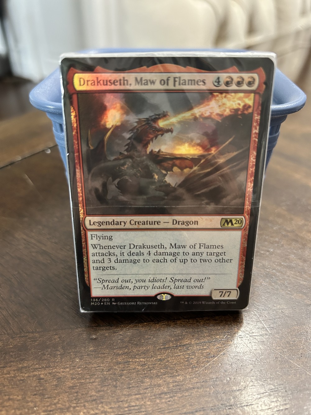 Magic the Gathering Factory Sealed Deck of Cards Set 2 Drakuseth