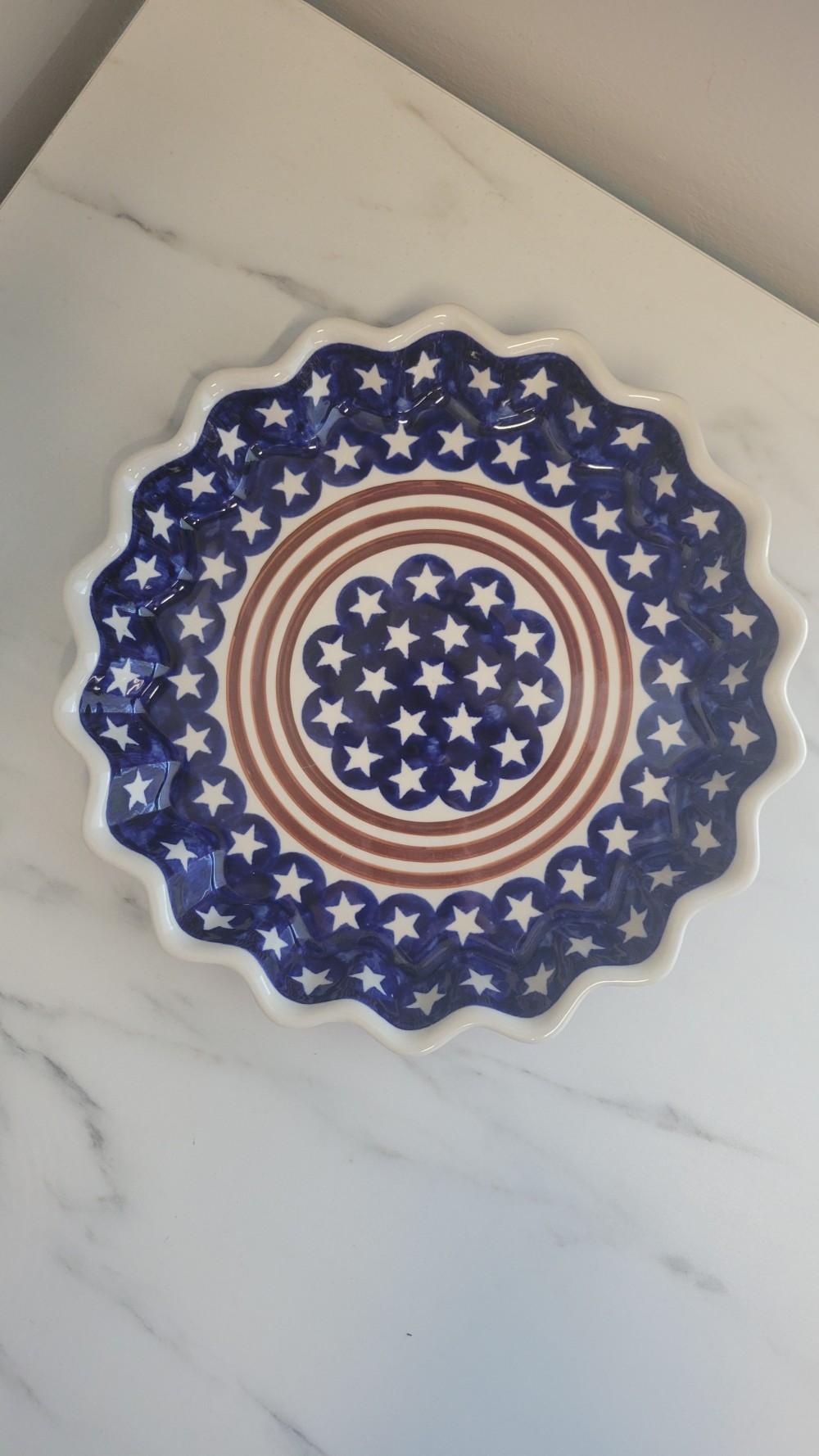 Stars & Stripes Pie Dish