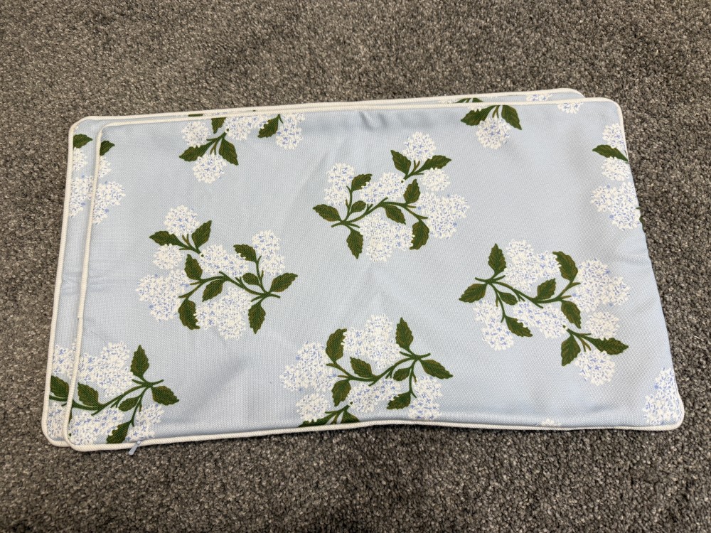 Hofdeco set of 2 hydrangea pillow covers
