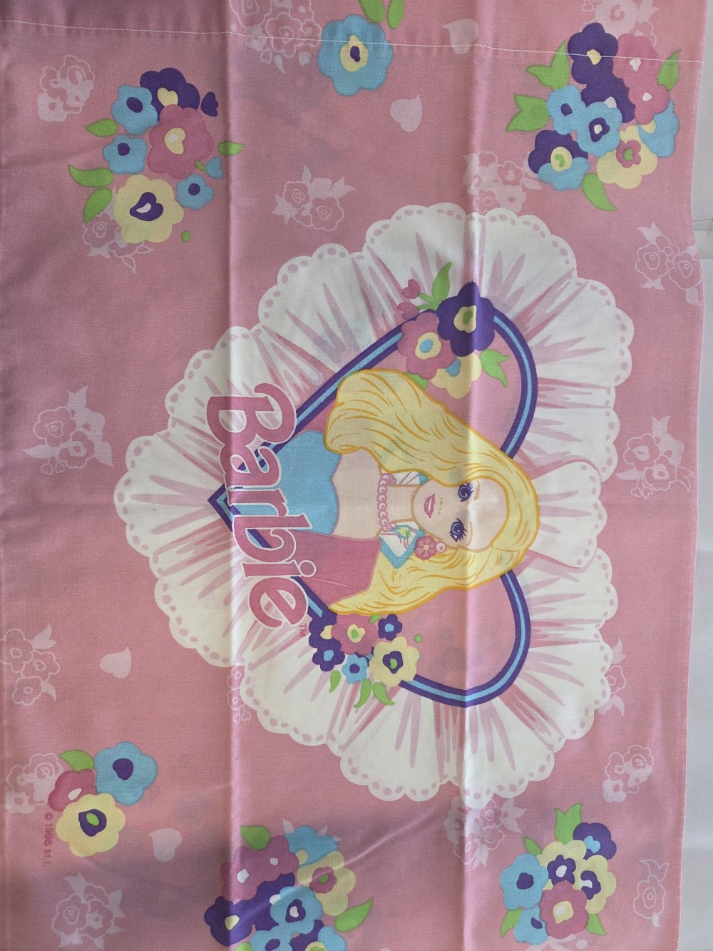 LN-1680 1996 Barbie printed pillowcase