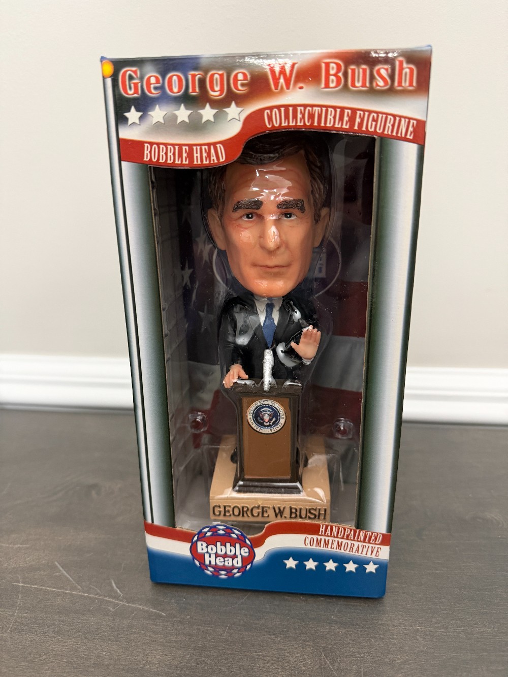 George W. Bush Bobble Head Collectible Figurine