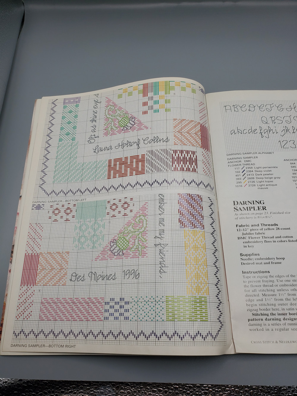 Better Homes and Gardens Cross Stitch & Needlework 1996