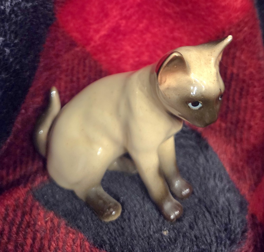 VTG Ceramic Napco Siamese Cat