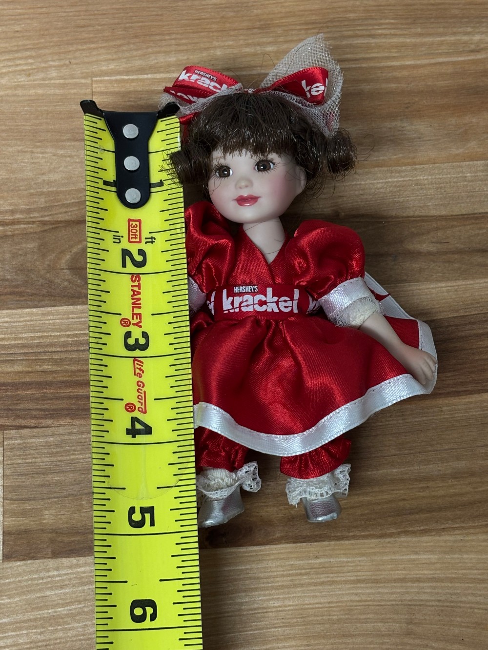 Marie Osmond Hershey's Krackel Tiny Tot Doll 2008 Miniature Collectible
