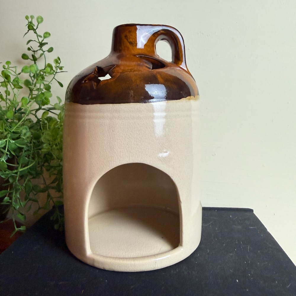 Stoneware Jug Votive Holder – Granny's Tonic XXX