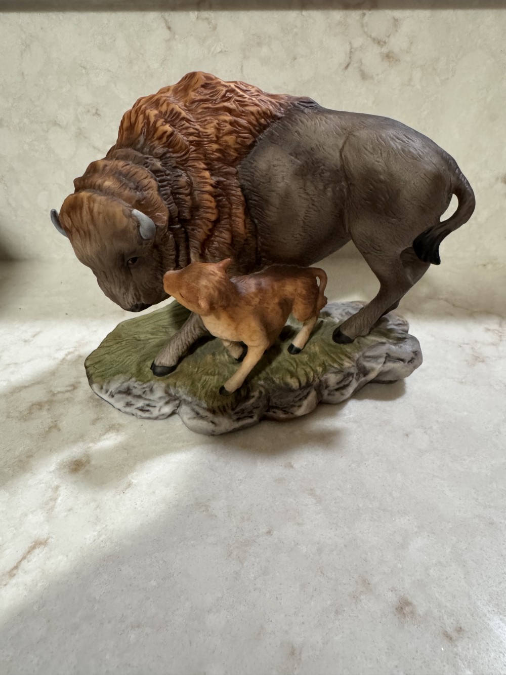 AMERICAN BISON HOMCO PORCELAIN