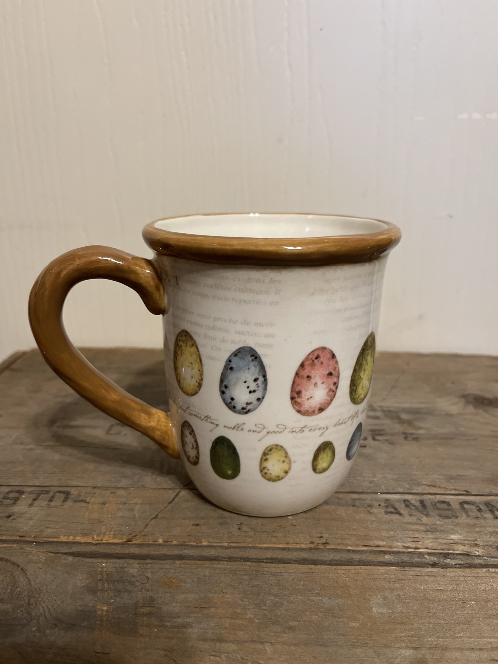 Susan Winget “Bird Study” 14oz mug