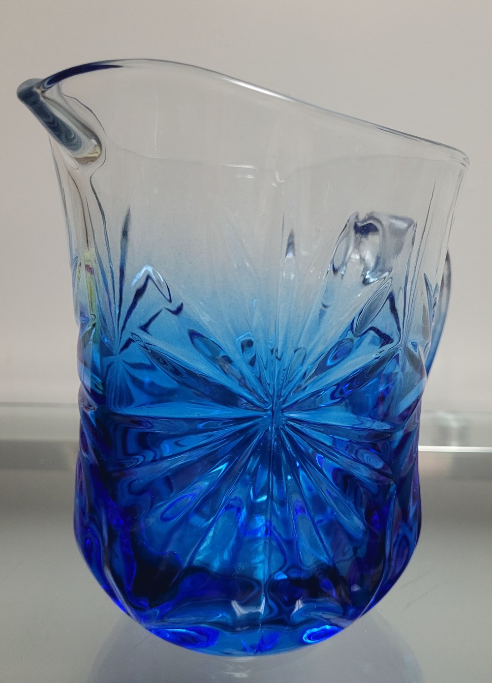 60oz Pressed Glass Water Pitcher