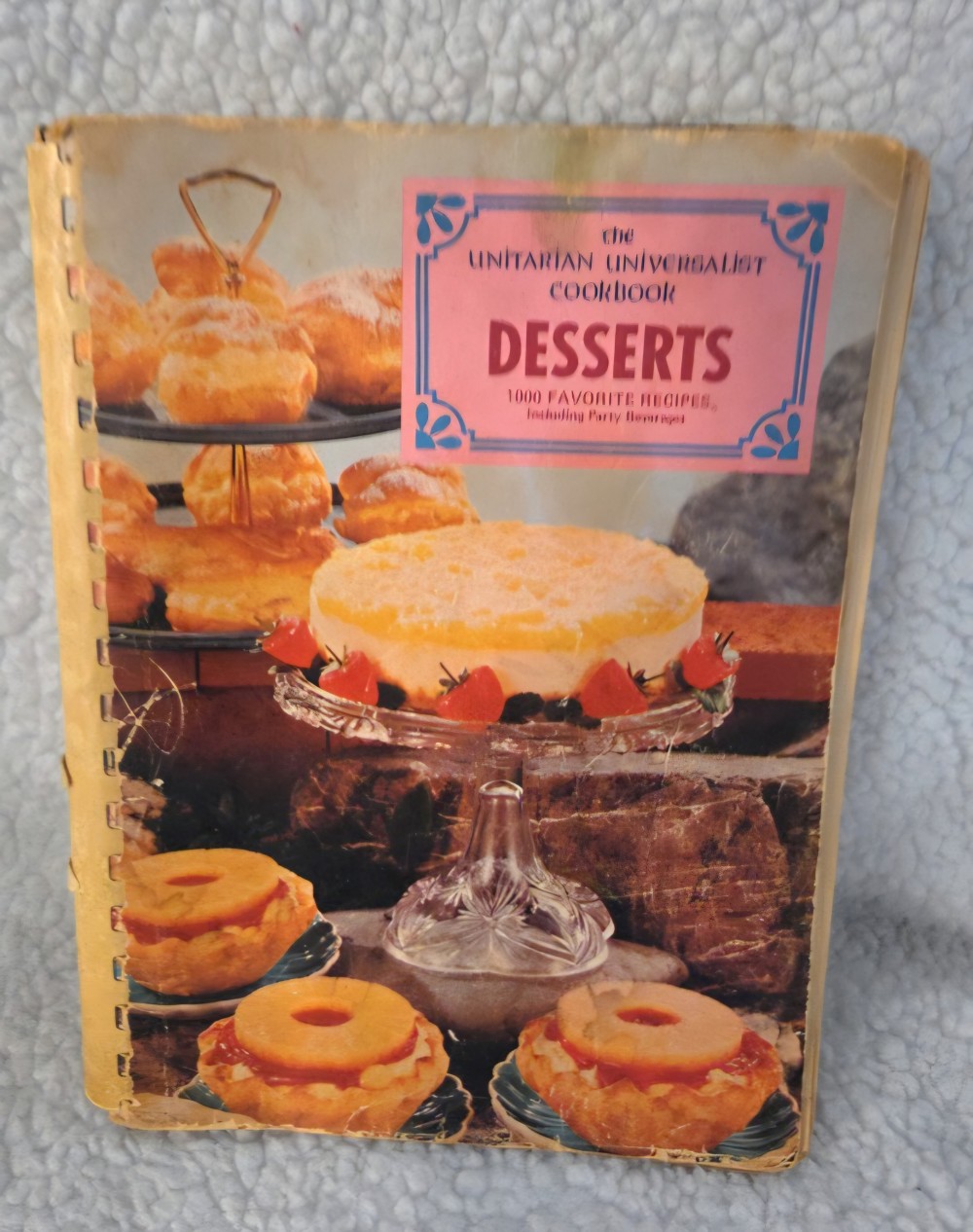 VTG 1968 Desserts Recipe Book